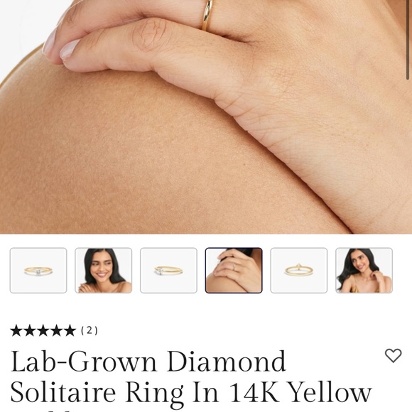 Lab Grown Diamond Ring - Picture 9 of 10